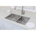 thumbnail image 2 of WELLS SINKWARE NCU3319-10L New Chef s 33'' x 19'' Double Basin Undermount Kitchen Sink, 2 of 2
