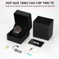 thumbnail image 2 of Reloj de cuarzo para hombre, de cristal, moderno y de ocio, 2 of 8
