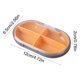 thumbnail image 3 of MoistureProof Mini Weekly Organizer Box 4 Grids Portable For Travel With Removable Individual Containers, 3 of 7