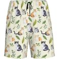 thumbnail image 2 of CROPD Mens Pajama Shorts Soft Lounge Bottoms Sleepwear Pj Pants With Pockets S-4XL, 2 of 9