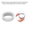 thumbnail image 4 of Uxcell 2Pcs Snap Rubber Grommet Plug Mount Dia 46.6mm ID 40.5mm Seal Anti-Scratch for Electrical Box Cable Pipe, Grey, 4 of 6
