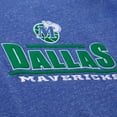 thumbnail image 4 of Men's Mitchell & Ness  Navy Dallas Mavericks Throw It Back Fleece Sweatshirt, 4 of 5