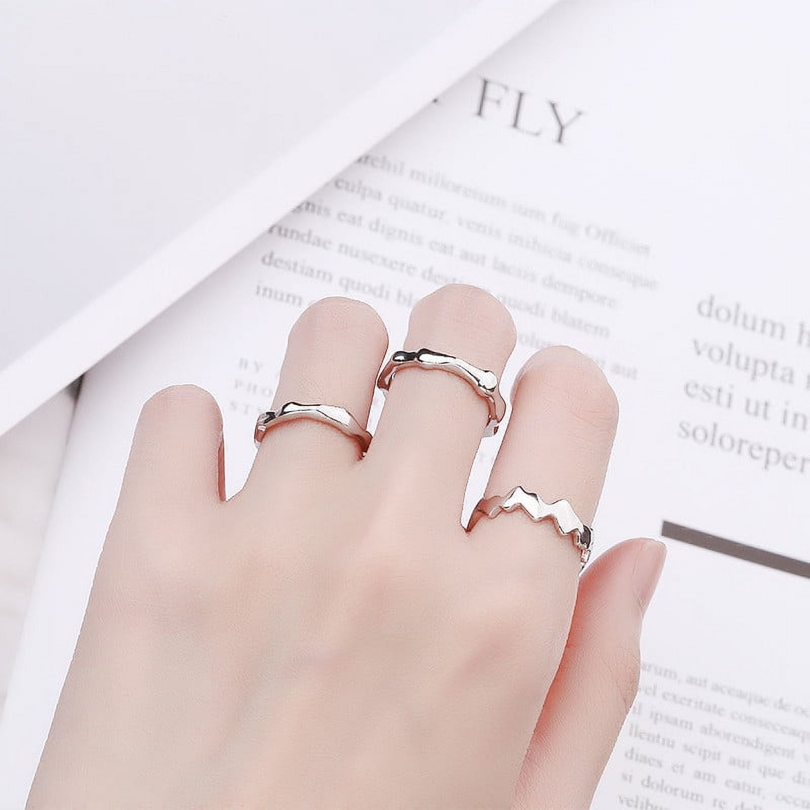 TIMIFIS Rings Bague Empilable Rings Pleine de Diamants Bague de Fiancailles Mariage Bijoux Accessoire Bague Croisee Rings pour Femmes Adolescentes Hommes Ete Walmart