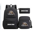 thumbnail image 1 of Three-piece Bag, Cartoon Peripheral Printed Backpack, Student Satchel Pencil Case, Can Be Customized-ZJKDGJKJ, 1 of 4