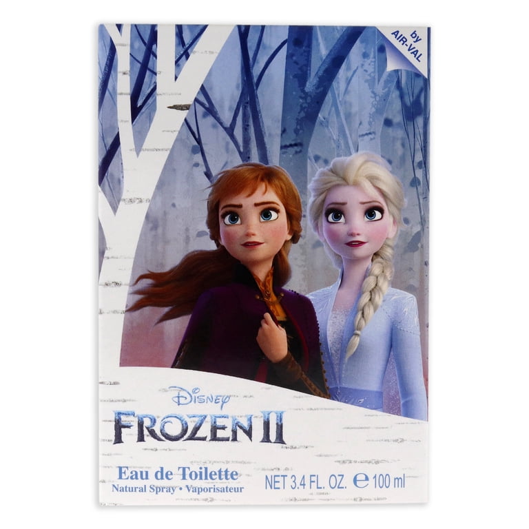 Disney Frozen II - 3.4 oz EDT Spray with Charm, Floral Fruity