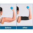 thumbnail image 2 of 1 Pieza Brazo para Sudar, Banda para Adelgazar Brazos, Banda para Adelgazar Brazos, Banda Antisudor para Brazos de Sauna, Manga de Entrenamiento para Brazos Ajustable, Entrenamiento Deportivo, Negro, 2 of 5