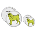 thumbnail image 1 of Ilustración de dibujos animados patrón perro amarillo Insignia insignia botón diseño conjunto, 1 of 3