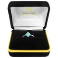 thumbnail image 2 of Galaxy Gold GG 14K White Gold 1.77 CTW Natural Diamonds and Blue Topaz Ring - December Birthstone - Communication & Serenity - Sizes 5.5 to 11 - Fine Jewelry for Women, 2 of 2