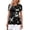 Black White Jasmine, variant on Women's Maternity Tops Shirts Short Sleeve Pregnancy Clothes