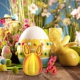thumbnail image 5 of 3d Printed Easter Eggs Toys, 3.3'' Mini Prefilled Easter Eggs with Bunny Inside, Easter Egg Fillers Easter Basket Stuffers, 3D Easter Eggs Colorful PLA Easter Toys, Surprise Eggs with Toys Inside, F, 5 of 9