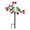 D, variant on 30cm 2D Flat Metal Garden Stake Decor, Colorful Bird Butterfly Flower Yard Art Ornaments for Lawn Pathway Flower Bed Decor