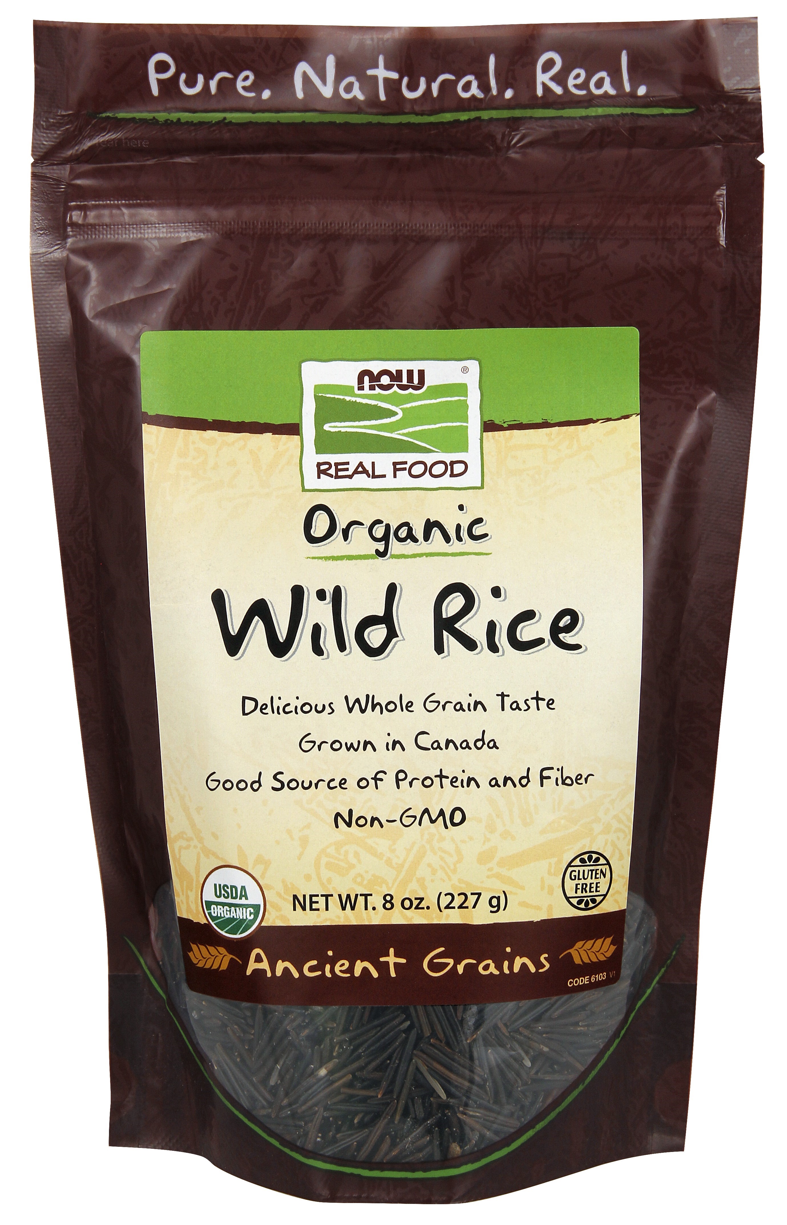 NOW Foods Wild Rice 8 Oz