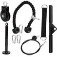 thumbnail image 1 of 9 unids/set DIY equipo de Fitness conjunto de ejercicio en casa fuerza del brazo entrenamiento sistema de polea de cuerda YUNYI BRAND Deportes, 1 of 8