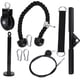thumbnail image 1 of 9 unids/set DIY equipo de Fitness conjunto de ejercicio en casa fuerza del brazo entrenamiento sistema de polea de cuerda, 1 of 14