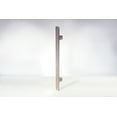 thumbnail image 4 of 32" 1-Sided Stainless Steel Door Handle Brushed Nickel Satin Finish Modern Door Pull Handle for Commercial Glass Entrance Doors Wooden Barn Doors Exterior Interior Fiberglass, Flat Rectangular Bar, 4 of 13