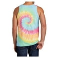 thumbnail image 2 of Yellow Rooster Cotton Tank Top Tie-Dye Sleeveless Shirt for Sports, Gym, Fitness Multi Color Small, 2 of 6
