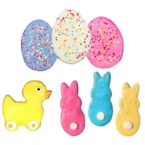 Tail Bangers Egg'stra Special Peanut Butter & Honey Assorted  Decorated Easter Assortment Crunchy Dog Treats, 18 count