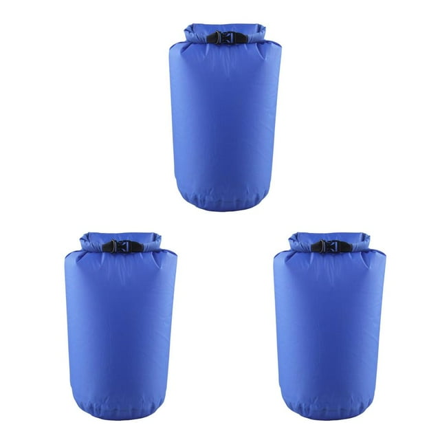QualitChoice 8L 40L 70L 75L Waterproof Dry Bag Pack Sack Swimming Rafting Kayaking River Trekking Sailing Canoing Boating blue 75L 3Set