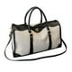 thumbnail image 1 of Bolsa de viaje de lona para hombre y mujer, bolsa de yoga para ropa, bolsa deportiva para gimnasio, bolsa de mano Negro Grande, 1 of 9