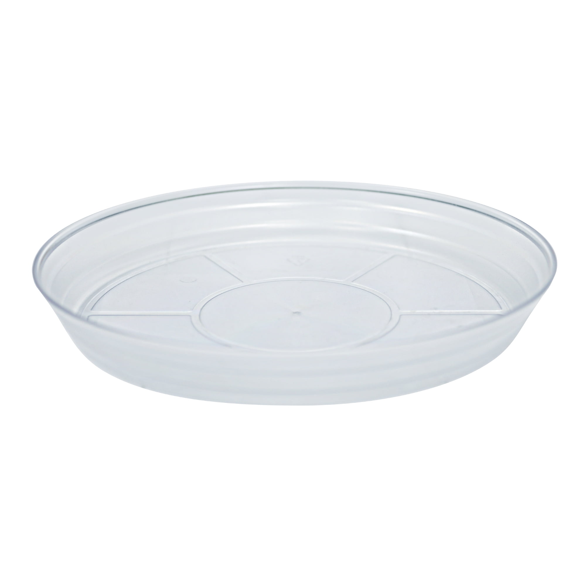 (3 pack) Better Homes & Gardens Translucent Round Plastic Plant Saucer, 16 in