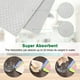thumbnail image 4 of Uxcell 6-Pack Toallas de Cocina Suecas, 7"x8" Toallas de Papel de Celulosa Reutilizables Lavables, Trapos Sin Rayones [Gris], 4 of 6