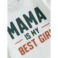 thumbnail image 4 of ZAXARRA Baby Boy Romper, Long Sleeve Crew Neck Letters Print Fall Bodysuit Clothes for Casual Daily, 4 of 7
