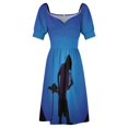 thumbnail image 4 of Vestido de manga corta Bo Burnham ropa de verano para mujer vestidos de cumpleaños para mujer 2025, 4 of 6