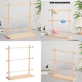 thumbnail image 2 of 3 Tiers Yarn Holder Ribbon Storage Organizers Yarn Dispenser Spool Holder Organizers for Sewing Craft, 2 of 8