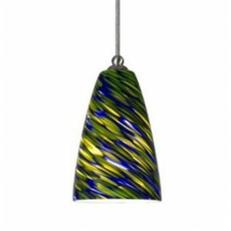 

Cal LightingUP-1039-6-BS Uni-Pack Mini Pendant - Brushed Steel- 6 ft.