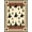 Green Brown Beige, Pattern 2, variant on ODIKA Cabin Featuring Cowboy Interlocking Zigzag Border Mens Decorations for King Size Bedroom, Master Suite, Under Bed, Foldable Easy Care