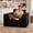 Black, variant on KeepCharm 30.3" Kids Sofa, Corduroy Kids Couch with High-Density Foam, Boneless Foam Sofa for Bedroom, Playroom & Reading Nook, No Assembly, Black