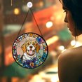 thumbnail image 5 of HOMYGIFTS Personalized Pet Stained Glass Suncatcher – Custom Dog or Cat Window Decor, 5 of 8