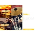 thumbnail image 3 of OULII 2pcs Creative Brass Cymbals For Jazz Drums Easy Installation Practical Drum Accessories And Percussionists, 3 of 8