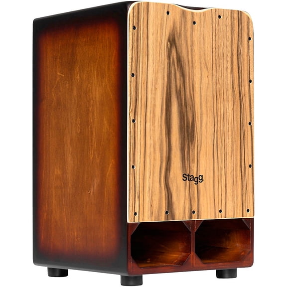 Stagg Cannon Cajon with Extra Bass Punch - CAJ-CANNON-EB