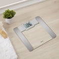 thumbnail image 5 of Taylor Digital Body Composition Bathroom Scale – 11.8" Tempered Glass Platform, 400 lb Capacity Weight Monitor with Athlete Mode, 6 User Recognition & Body Analysis Features (Clear), 5 of 5