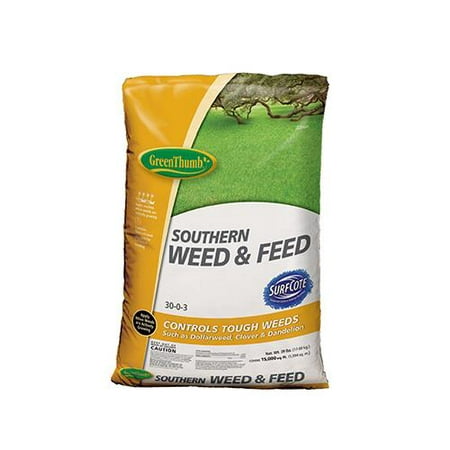 Knox Fertilizer GT29165 Southern Weed & Feed, 30-0-3 Formula, 15,000-Sq. Ft.