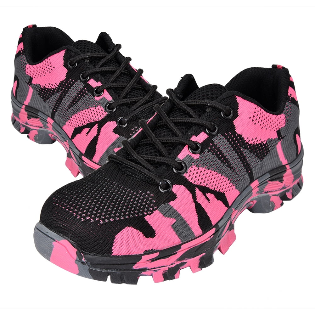 steel toe shoes camo