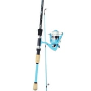 Okuma Fin Chaser X Series 6'6" Spinning Combo with Size 30 Reel- Sky Blue