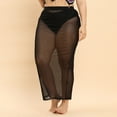 thumbnail image 2 of Purcoar Women's Plus Size Sexy Mesh Sheer Leggings High Waisted Pants, 2 of 6