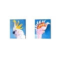 thumbnail image 1 of Great Art Now Neon Mohawk by Jennifer Parker 2 Piece Canvas Art Set Each 12"W x 15"H, 1 of 3