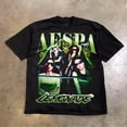 thumbnail image 5 of Aespas W-DA Whole Different Animal Graphic T-Shirt, Y2K Futuristic Fashion Graphic Tee, 5 of 8