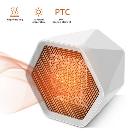 

Space Heater Personal Portable Electric Heaters Fan with Ceramic Heating