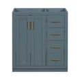 thumbnail image 2 of 30" Bathroom Vanity Cabinet With Sink Top Combo Set Soft Closing Doors 3 Drawers Resin Sink Free Standing Cabinet Bathroom Vanities For Bathroom Garage Garden, 2 of 7