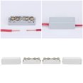 thumbnail image 3 of Inline Connector, Quick Terminal Block Larger Wire Contact Area Low Resistivity Double Screw  for Top Light Wiring Switch Wiring, Electric Meter Wiring, 3 of 7