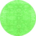 thumbnail image 1 of Ahgly Company Indoor Round Oriental Green Traditional Area Rugs, 7' Round, 1 of 4