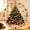 Acrylic Round Board with Lace Edge E#, variant on Christmas Pearl Diamond Art Hanging Ornament Kit, Christmas Pearls Beads Art Craft, Diamond Arts Window Suncatchers, DIY ChristmasSanta Pearls Bead Painting Kit for Home Wall Decor (E#)