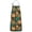 Pioneer Flower Floral-2, variant on Pioneer Flower Floral Print Pattern Cotton Linen Apron with Pockets, Waterproof Adjustable, 33x27 Inch for Kitchen, Gardening, BBQ, Salon