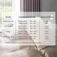 thumbnail image 3 of 5 Pieces Satin Duvet Cover Full/Queen Size Set, Luxury Silky Like Taupe Duvet Cover Bedding Set with Zipper Closure, 1 Duvet Cover + 4 Pillow Cases (No Comforter), 3 of 8