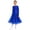 Blue, variant on Haitryli Kids Girls Long Sleeve Shiny Diamond Latin Rumba Samba Dance Dress Modern Ballroom Competition Dancewear White 16