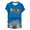 Blue, variant on WHEANG T Shirts for Women Tis The Season Letter Print Crew Neck T Shirt Pumpkin Maple Leaf Graphic Casual Thanksgiving Halloween Short Sleeve Tops for Women Size M Red
